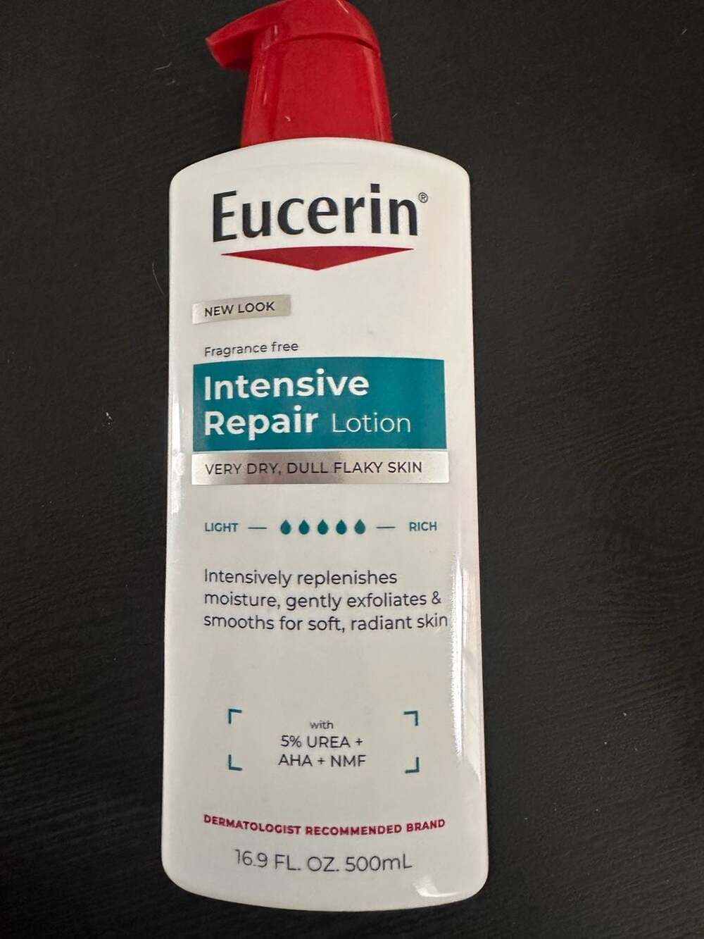 Eucerin Intensive Repair Body Lotion 16.9 fl oz Pump Bottle